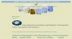Desktop Screenshot of holistichealingspain.com
